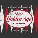  Golden Age Retro Black Bing Cherry Logo Tee | Vintage Soda Unisex Graphic T-Shirt