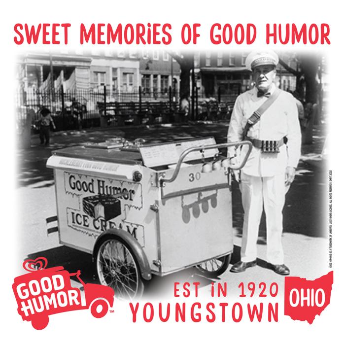 Good Humor™ Ice Cream Man Tee | Youngstown, OH Unisex Graphic T-Shirt