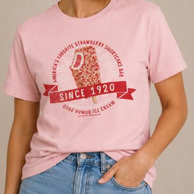 Good Humor™ Ice Cream Strawberry Shortcake 1920 Tee – Unisex Graphic T-Shirt