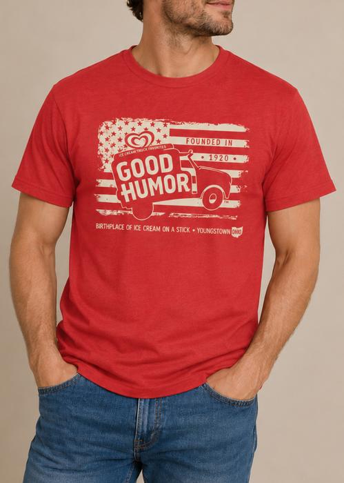 Good Humor™ Ice Cream Since 1920 Front Print Tee – Vintage Unisex Graphic T-Shirt