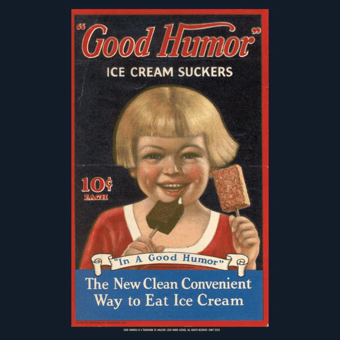 Good Humor™ Vintage Historical Girl Ad Tee | Youngstown, OH Unisex Graphic T-Shirt