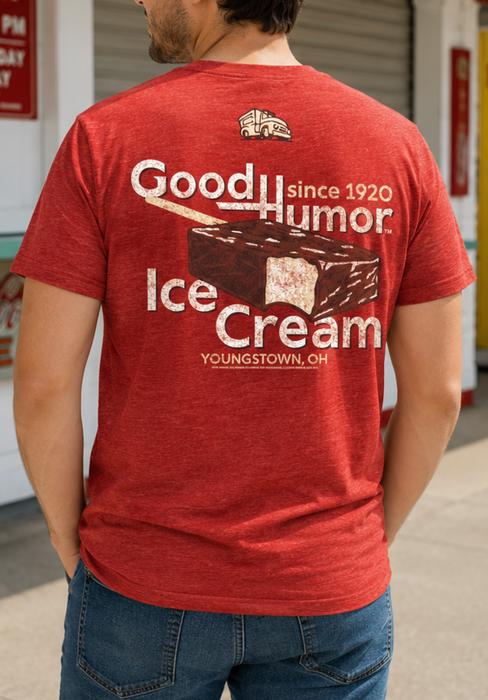 Good Humor™ Vintage Ice Cream Bar 1920 Tee | Youngstown, OH Unisex Graphic T-Shirt