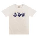 Medium Holy Family Hearts | 3 Hearts of the Holy Family Unisex Shirt