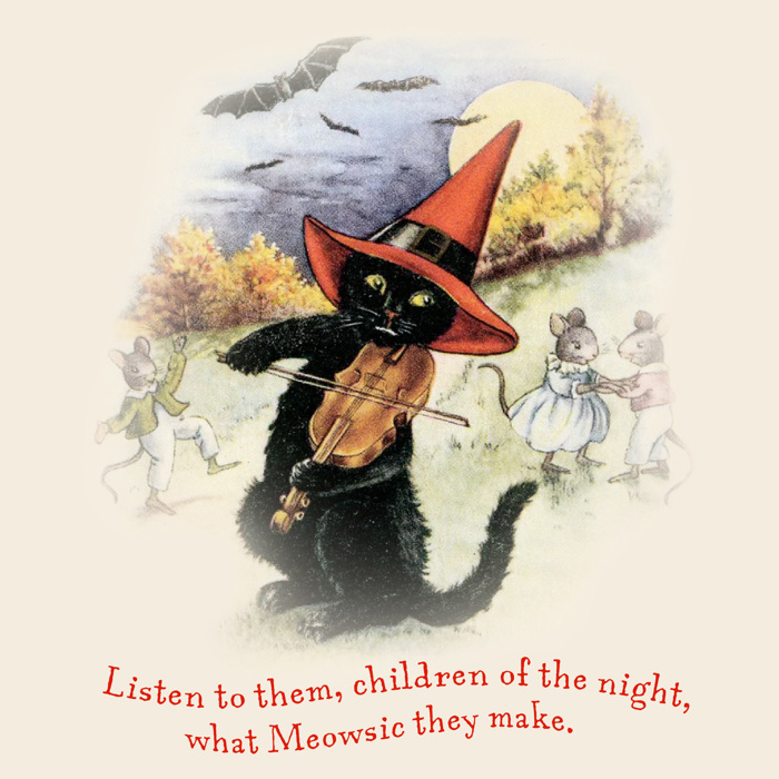 "Meowsic of the Night" Sweet Memories Halloween Exclusive Tee