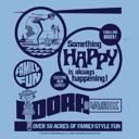  Idora Park 1930s Original Printer Block • Youngstown, OH Tee - Limited Edition Light Blue Tee