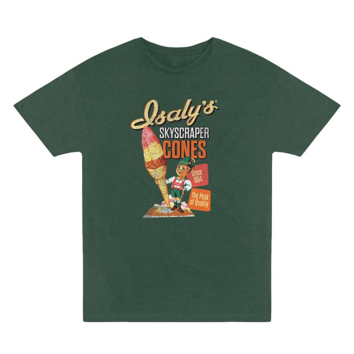 Isaly’s® Skyscraper Ice Cream Cone Tee – Retro Unisex Graphic T-Shirt