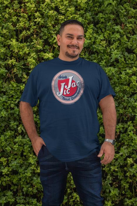 Jic Jac® Drink! Thirst Quenchers Tee | Vintage Unisex Soda Graphic T-Shirt