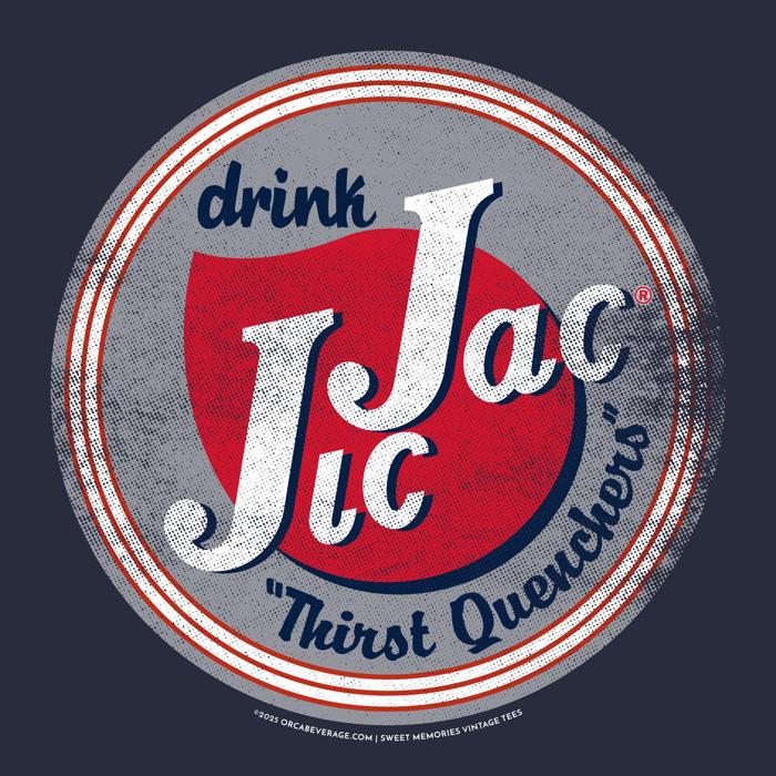Jic Jac® Drink! Thirst Quenchers Tee | Vintage Unisex Soda Graphic T-Shirt