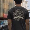 Small Memento Mori | 1 John 2:17 | Floral Skeleton Unisex Shirt