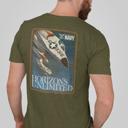 Small America's Navy® Horizons Unlimited Vintage Poster Tee | Officially Licensed