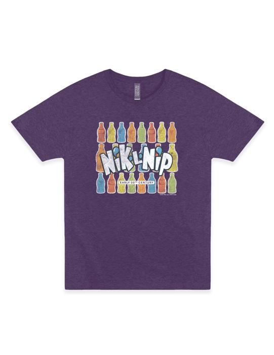 Nik-L-Nip® Vintage Logo Pastel Tee | Bite ‘Em, Drink ‘Em, Chew ‘Em Unisex Graphic T-Shirt