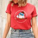  Tootsie Iconic Mr. Owl Heather Red Tee – Vintage Unisex Graphic T-Shirt