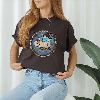 Tootsie Pop® Vintage Mr. Owl Tee  – Vintage Candy Unisex Graphic T-Shirt