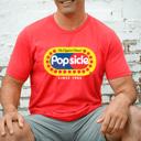 XXL Heather Red Popsicle® The Original Authentic Tee | Official Popsicle Logo Unisex Shirt