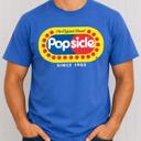 Medium Royal Mist Popsicle® The Original Authentic Tee | Official Popsicle Logo Unisex Shirt