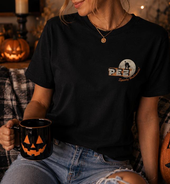 PEZ®-a-Boo! Vintage Halloween Tee | Retro PEZ® Candy Halloween Graphic T-Shirt