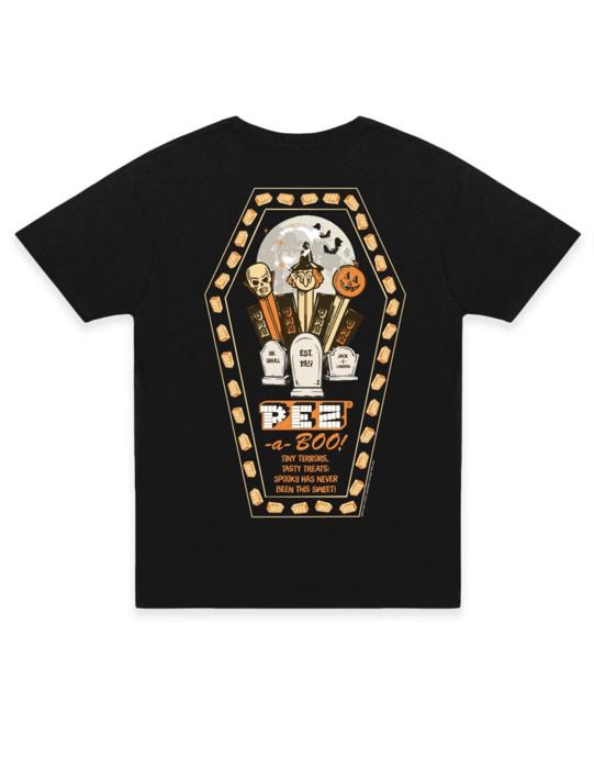 PEZ®-a-Boo! Vintage Halloween Tee | Retro PEZ® Candy Halloween Graphic T-Shirt