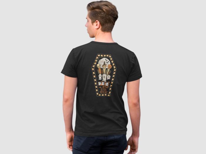 PEZ®-a-Boo! Vintage Halloween Tee | Retro PEZ® Candy Halloween Graphic T-Shirt