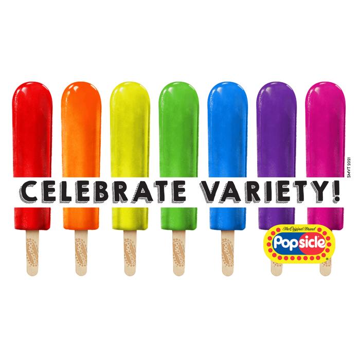 Popsicle® Celebrate the Rainbow | Official Popsicle® Unisex Graphic T-Shirt
