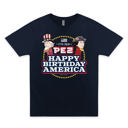  PEZ® Happy Birthday America T-Shirt – 1776–2026 Patriotic Tee  | America 250 Celebration