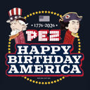  PEZ® Happy Birthday America T-Shirt – 1776–2026 Patriotic Tee  | America 250 Celebration