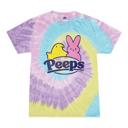  PEEPS® Jelly Bean Tie-Dye Tee – Vintage Marshmallow Unisex Graphic T-Shirt