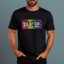  PEZ® 80s Neon Rainbow Tee – Vintage Candy Unisex Graphic T-Shirt