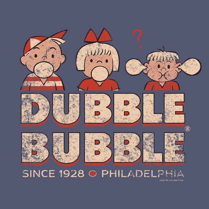 Dubble Bubble® Retro Gum Tee Bubble Gum Unisex Graphic T-Shirt