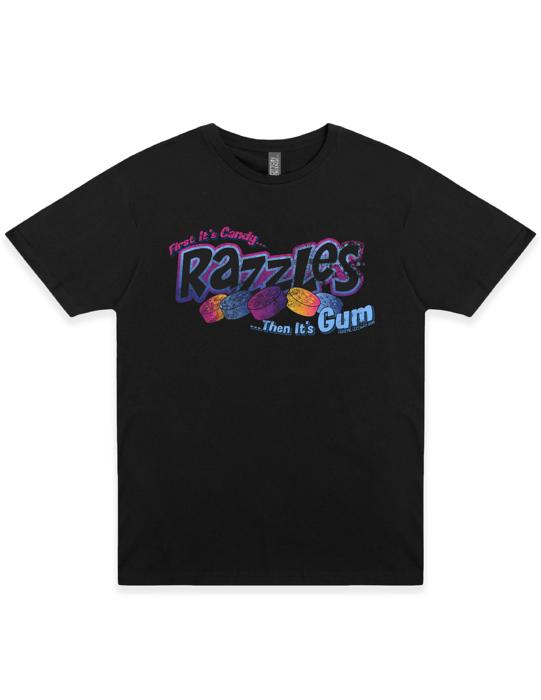 Razzles Retro Logo | First, It's Candy...Then, It's Gum! Graphic Unisex T-Shirt