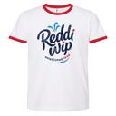  Official Reddi-wip® Logo Ringer T-Shirt – Retro Dessert Topping Tee | Vintage Whipped Cream Style