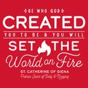  Saint Catherine of Siena | Patron Saint of Italy & Nursing | Unisex Shirt