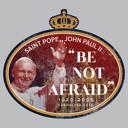 Large Saint Pope John Paul II | "Be Not Afraid" Unisex Tee