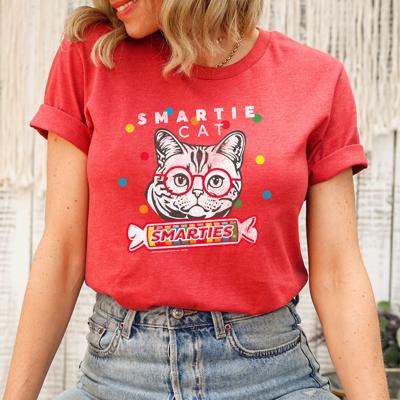Smarties® Smartie Cat | Are you a SMARTIE CAT? Tee – Cat Lover Unisex Graphic T-Shirt