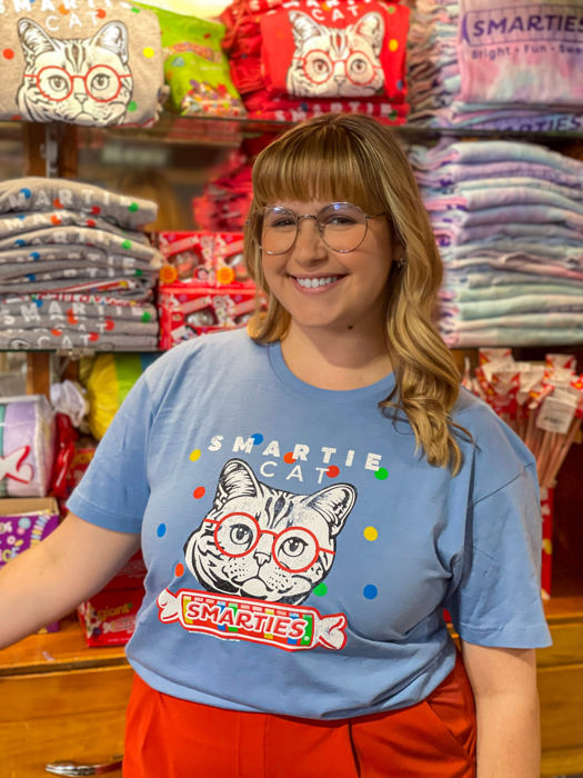 Smarties® Smartie Cat | Are you a SMARTIE CAT? Tee – Cat Lover Unisex Graphic T-Shirt