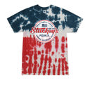 Stuckey's® Made in the USA Tie-Dye Tee | Officially Licensed Patriotic Graphic Shirt