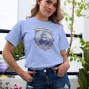  Saint Thérèse - The World is Thy Ship Religious Unisex Graphic Tee