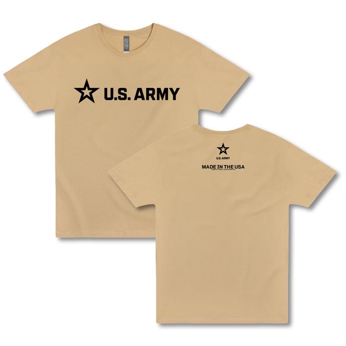 U.S. Army® Logo Tee - Front & Back Print | Officially Licensed