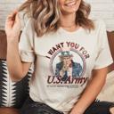  U.S. Army® Uncle Sam | I want YOU Historical War Poster Tee | Officially Licensed