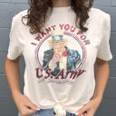 Large U.S. Army® Uncle Sam | I want YOU Historical War Poster Tee | Officially Licensed