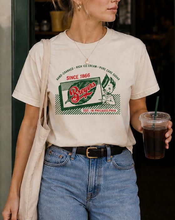 Breyers® Ice Cream Vintage 1950s Advertisement | Unisex Graphic Tee