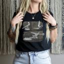 Packard Vintage Car Hood Ornaments | Metallic Silver Historical Patent Unisex Tee
