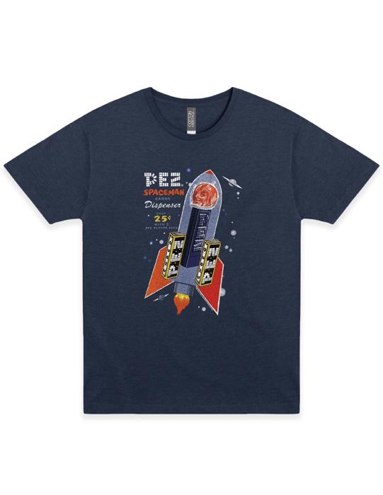 PEZ® Vintage Spaceman Candy Dispenser Ad Tee – Vintage Candy Unisex Graphic T-Shirt