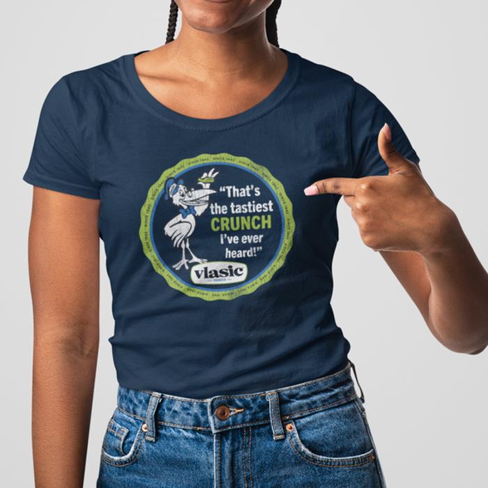 Vlasic® Pickles Tastiest Crunch Jar Lid Ladies' Tee | Officially Licensed