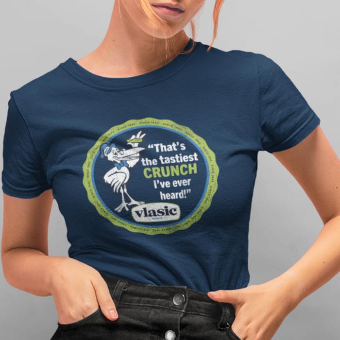Vlasic® Pickles Tastiest Crunch Jar Lid Ladies' Tee | Officially Licensed