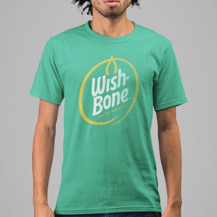 Official Wish-Bone® Salad Dressing T-Shirt – Retro Food Brand Tee | Vintage Logo Apparel