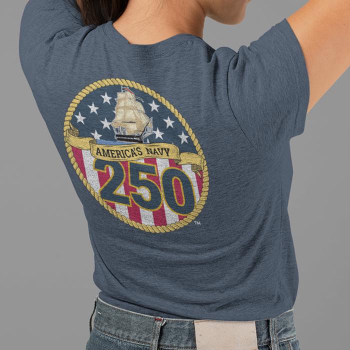 America's Navy® 250th Anniversary Tee | Officially Licensed Unisex Graphic T-Shirt