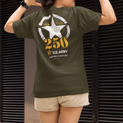 U.S. Army® 250th Anniversary Tee | Officially Licensed