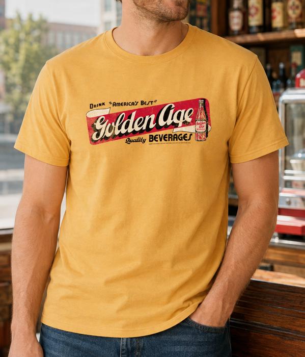Golden Age Vintage Sign Tee | Proudly Founded in Youngstown Ohio Graphic T-Shirt