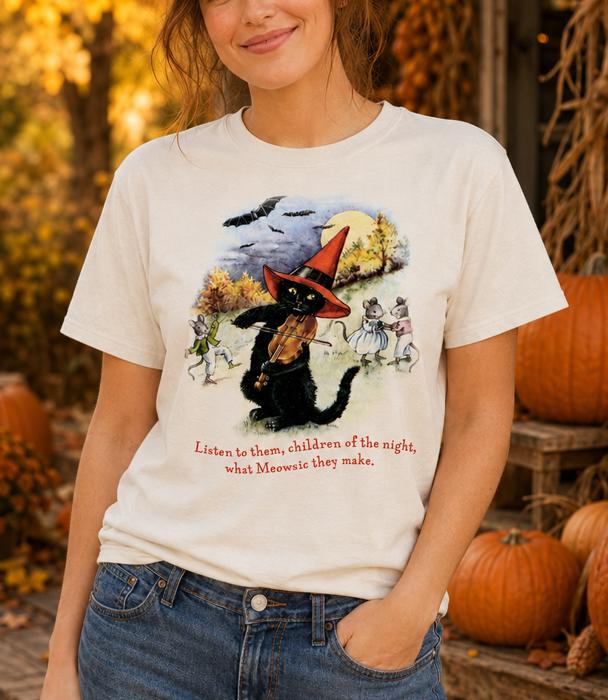 "Meowsic of the Night" Sweet Memories Halloween Exclusive Tee