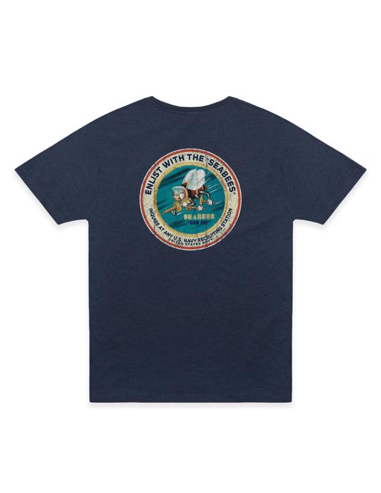 America's Navy® Enlist with the SEABEES! Tee | Officially Licensed
